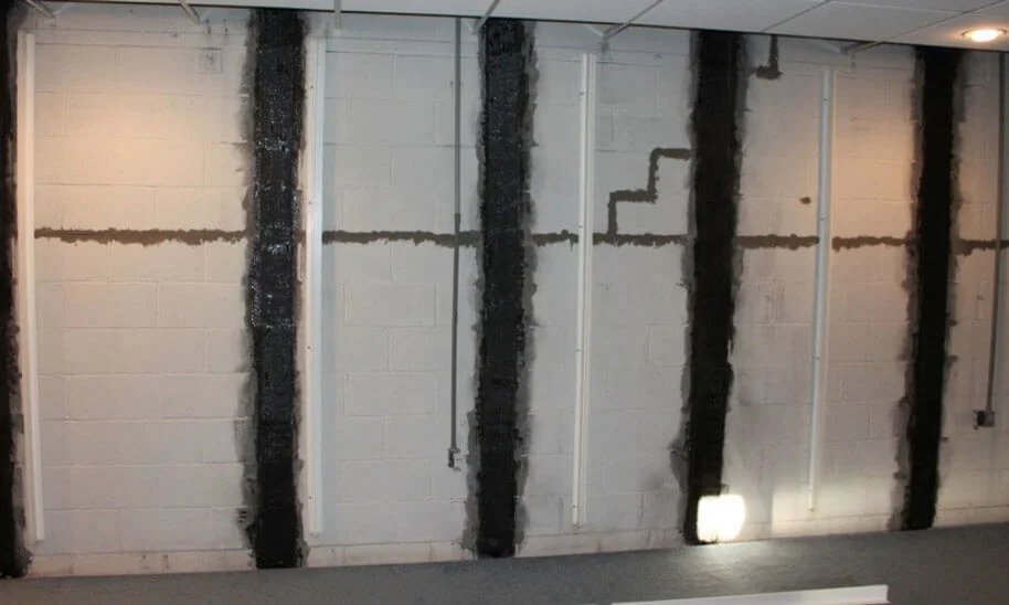 Carbon Armor Wall Stabilization in Lebanon, TN