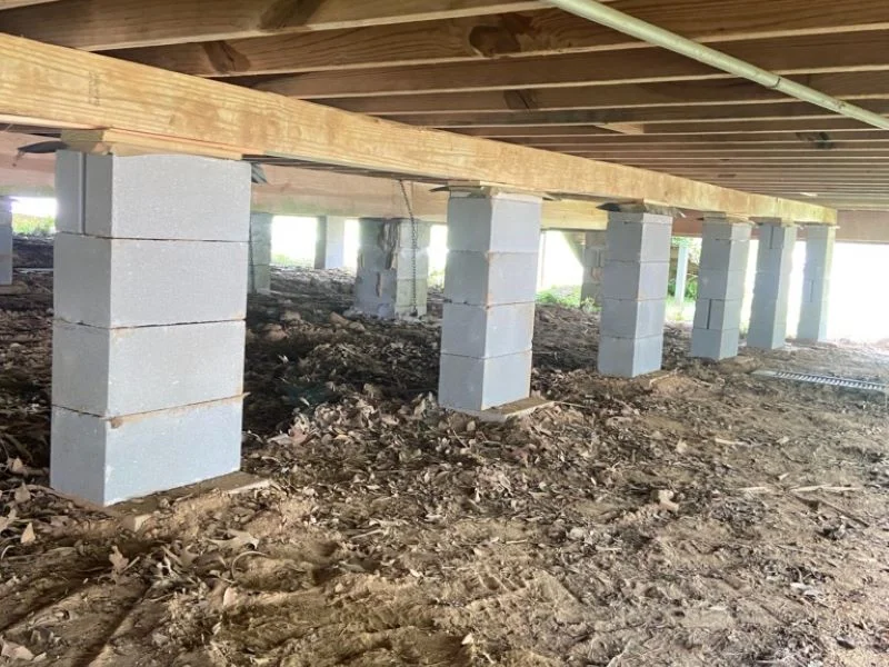 Pier and Beam or Block and Base Foundation Repair in Lebanon, TN
