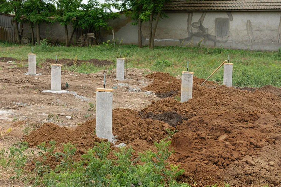 Slab Pier Installation in Lebanon, TN