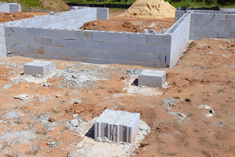 Slab Pier Installation in Lebanon, TN